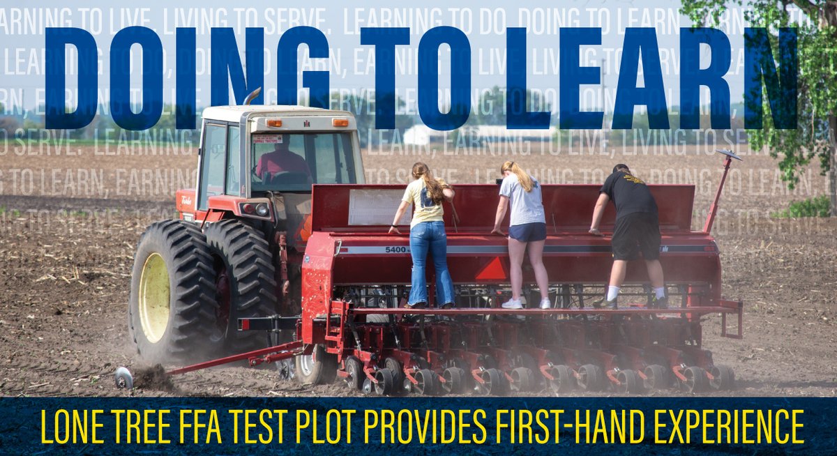 EldonCStutsman's tweet image. Many hands make light work. Or in the case of the @LoneTreeFFA test plot, a great hands-on learning experience!
#doingtolearn #iowaffa #testplot #agronomy #stutsmans
bit.ly/3BxHKWD