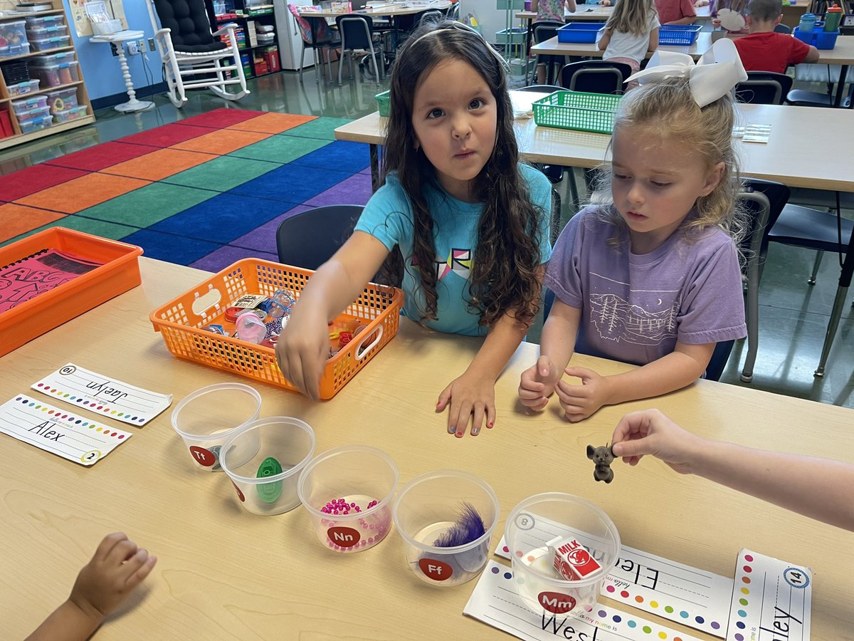 So proud of what independent workers we are becoming during our literacy center time!