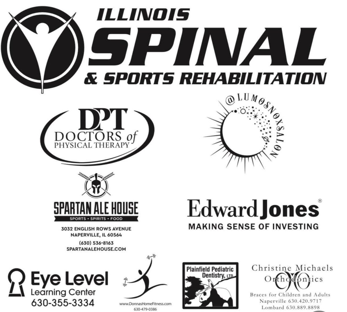 We cannot thank our Color Run sponsors enough for supporting the Crone community! Please support these local businesses!