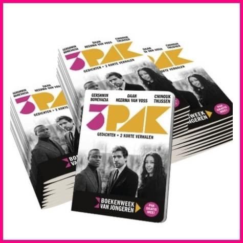 Derijksboeken's tweet image. Het is weer Boekenweek van Jongeren! 🎉📚

Koop een boek en ontvang gratis 3PAK erbij, met gedichten van Gershwin Bonevacia en verhalen van Chinouk Thijssen en Daan Heerma van Voss! Zolang de voorraad strekt!

@boekenweekvanjongeren @stichtingcpnb @daanvoss @chinoukthijssen #3pak