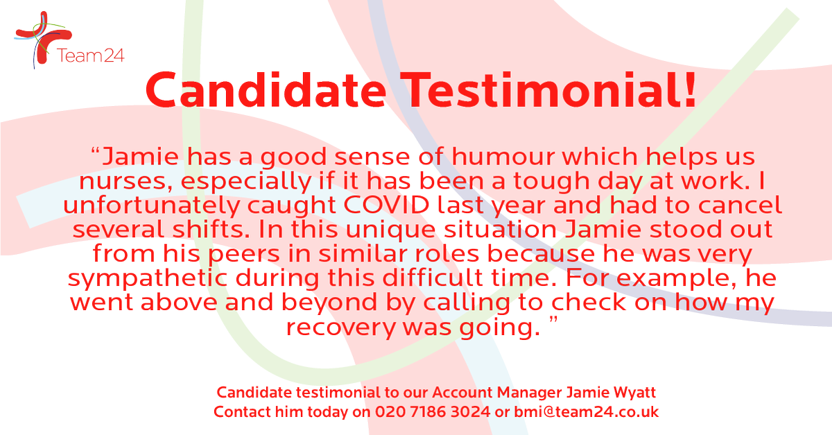 Sometimes it's the small things that make big differences, and it's a pleasure to be by your side as an agency! To see our latest #nursing roles, visit our website or give our team a call.bit.ly/3MT3fWS