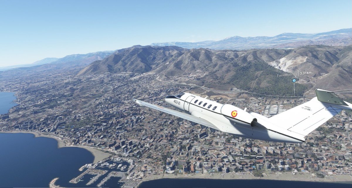 NovenaVirtual's tweet photo. Vuelo de nuestro piloto #Orca406 @Juancarlos14664 en la #4ªEscuadrilla virtual con plan de vuelo #LEMG a #GCHI en #MF2020 https://t.co/WhXnaZg6XL