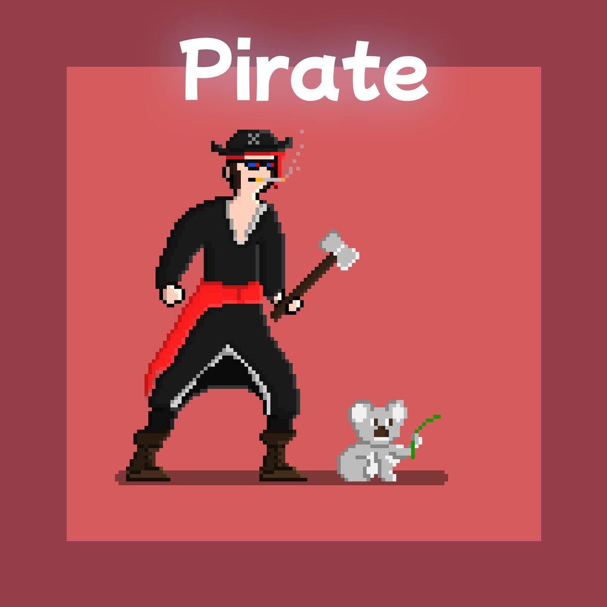 complexcomps's tweet photo. Category Pirate 🏴‍☠️
Today's category is: Pirate 🏴‍☠️ There are only 5 NFTs with a completely Pirate appearance.

#NFT #Nfts #eth #ethereum #ethereumnft #nftcommunity https://t.co/pi8JyakBzw