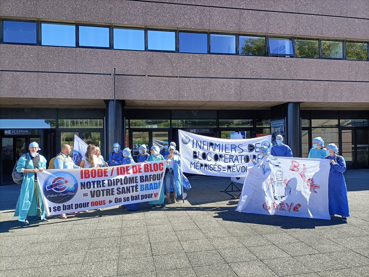 CBlocs's tweet photo. 👏👏Bravo à tous les collègues sur Montpellier et en local pour cette mobilisation malgré le fait que beaucoup d'organisations et directions nous ont mis des bâtons dans les roues pour réaliser cette action ✊ https://t.co/QisOhZmgJN