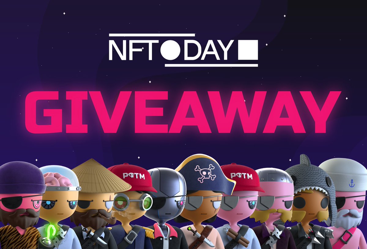 PiratesMeta's tweet photo. 🚨 #NFTDay Giveaway 🚨

For your chance to win a pirate 👇 

Drop your favorite Pirate below and give us an interesting fact or two about 
them 🏴‍☠️

Make sure to include #NFTDay &amp; RETWEET this tweet - one winner chosen randomly in 24 hours ⏰ https://t.co/qOwXqLI9K5