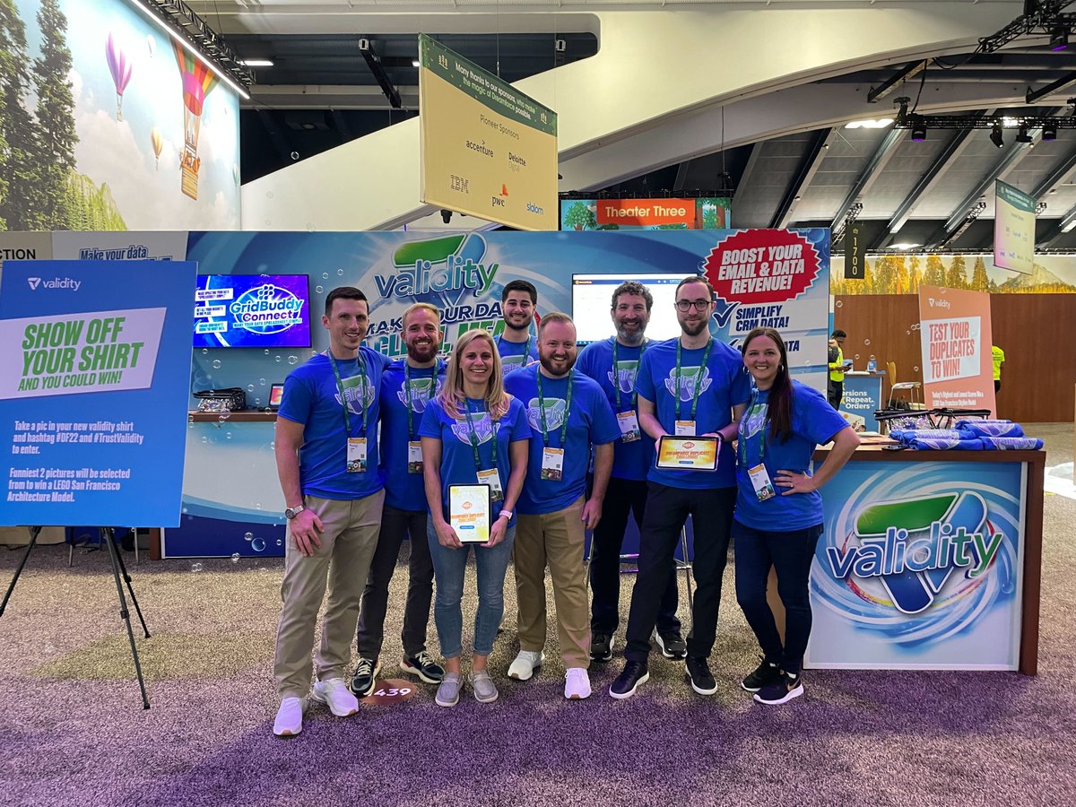 kadams24's tweet image. @TrustValidity is ready to go at #dreamforce2022 come see us at 1439 if you want to have some fun and get #DemandTools for FREE linkedin.com/posts/activity…