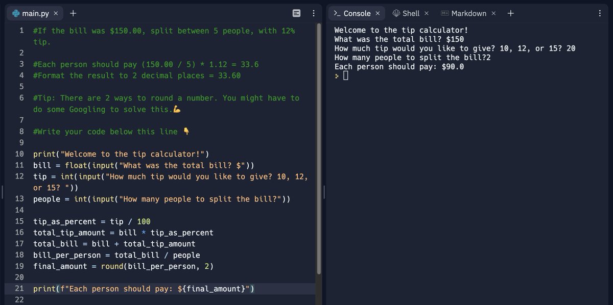 aaronlearner's tweet photo. Day 2 - #100DaysOfCode Challenge

This is the day 2. I'll keep going. https://t.co/YML13bUl8z