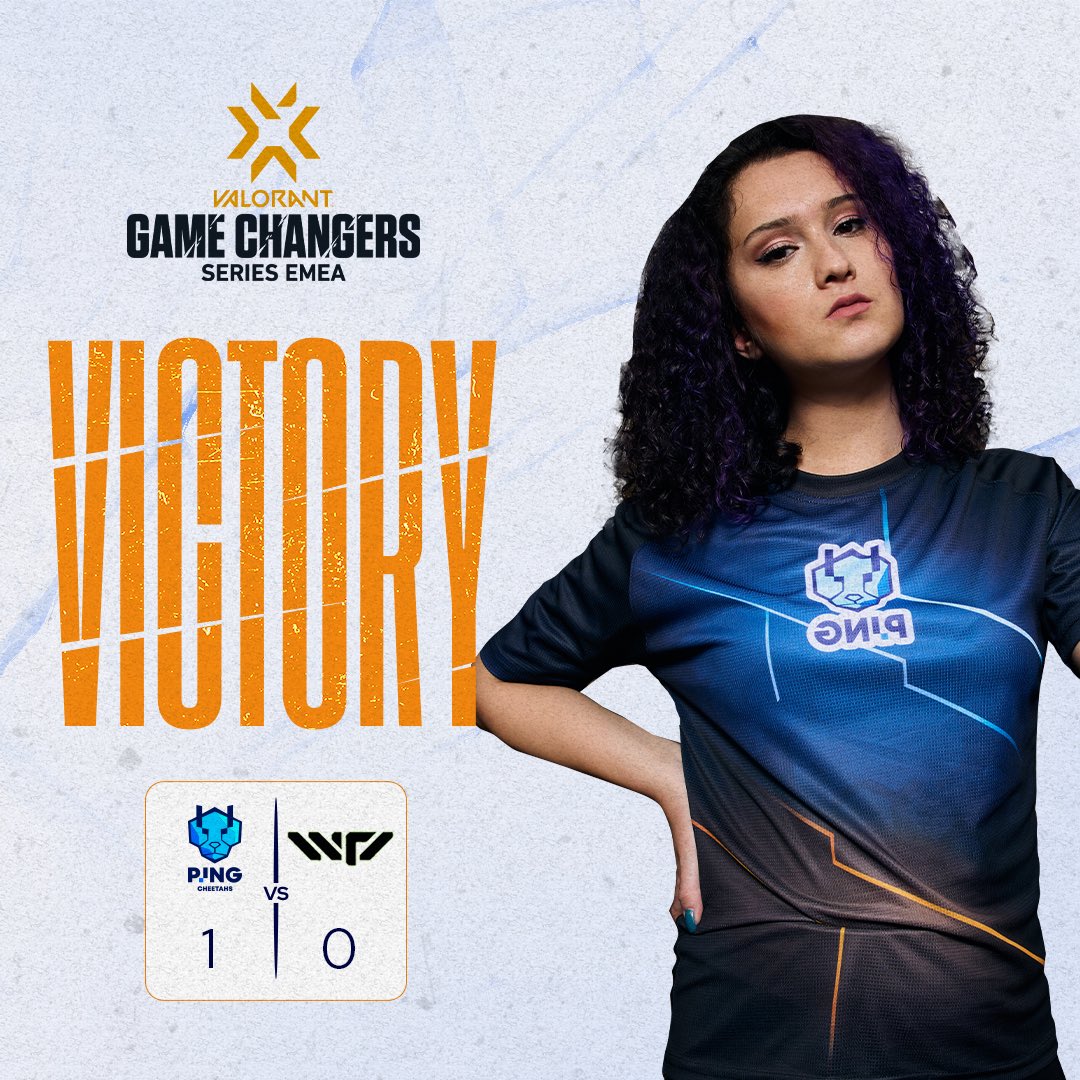 pingespor's tweet photo. #VCTGameChangers ikinci günü ilk maçımızda Wolfpack Esports’u 13-8 yeniyoruz.🔥🐆
@pingespor 13 - 8 Wolpack Esports
E sıradaki?
On the second day of #VCTGameChangers, we beat Wolfpack Esports 13-8 in our first match.
#PINGISHERE #PINGWIN #FORZACHEETAHS https://t.co/kt9T57NYNt