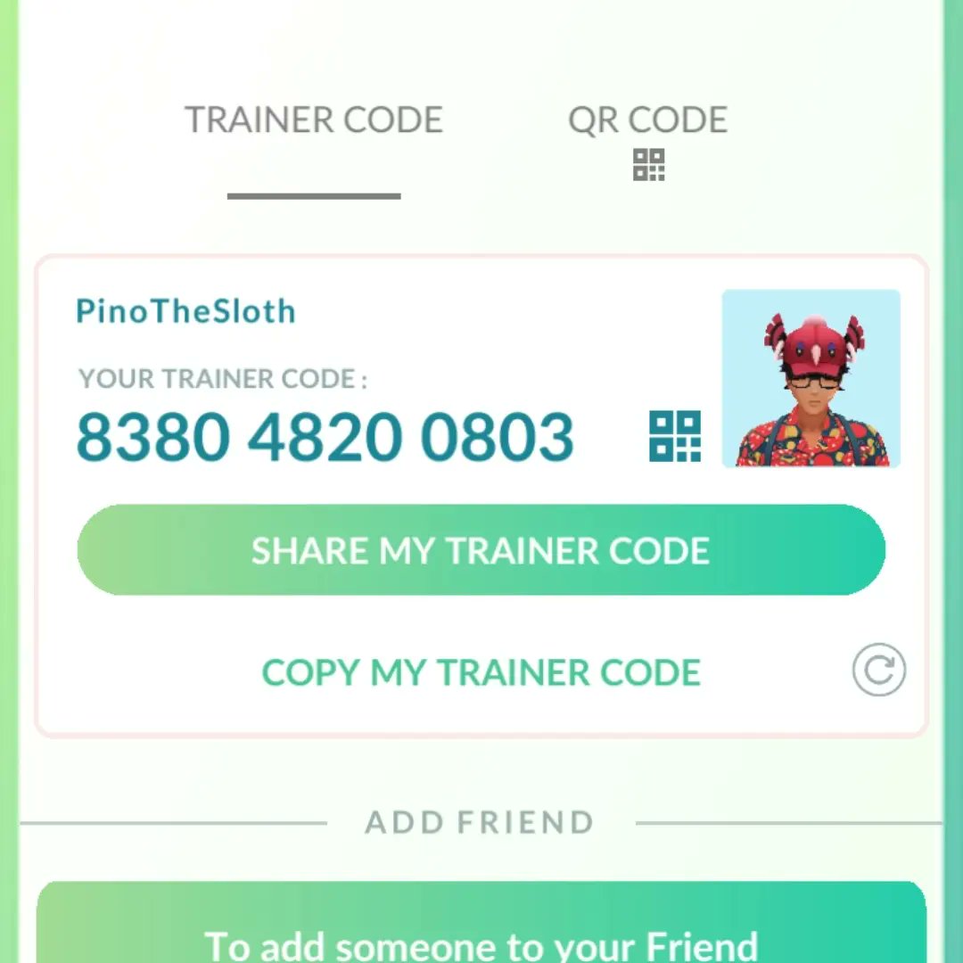 PinoBoy52's tweet photo. I need new friends on #pokemongo ;~;

8380 4820 0803 https://t.co/gP4HjidcTS