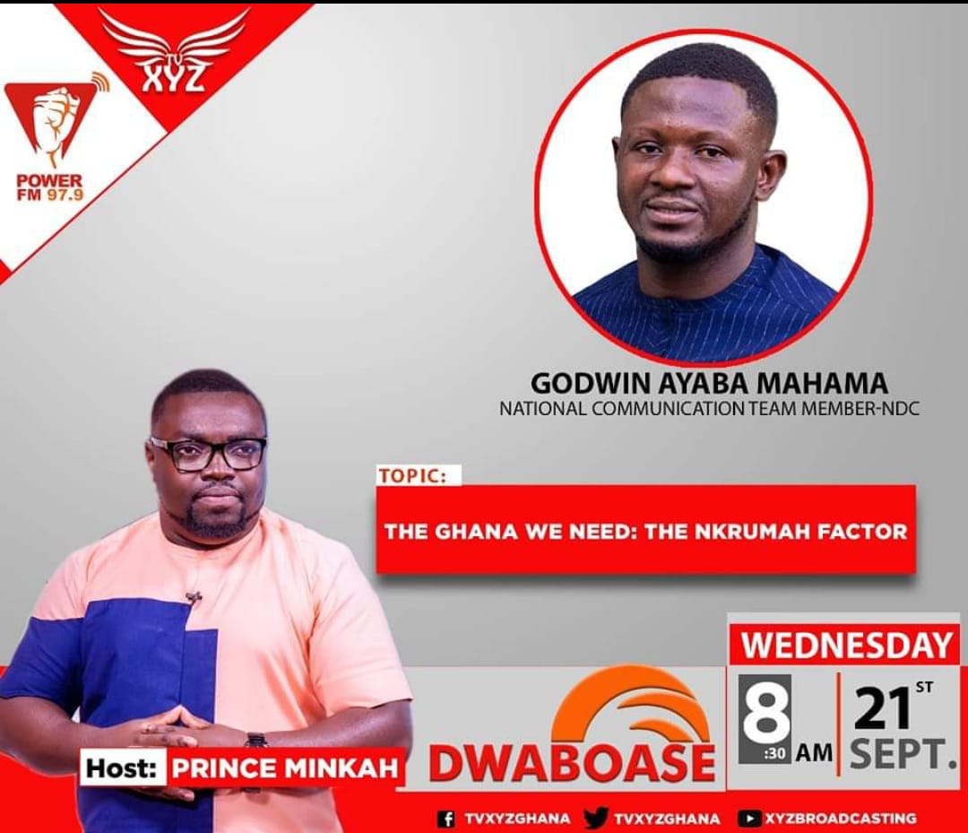 William47704073's tweet photo. Make time with Comrade Godwin Mahama  ( Greater Accra Regional NDC Communication Officer Hopeful ) live on both Power Fm 97.9. &amp; TV XYZ, tomorrow at 8:00am Sharp.

#GAM22
#GARCO
#OurTargetOurVision https://t.co/DvTZQkOmlc