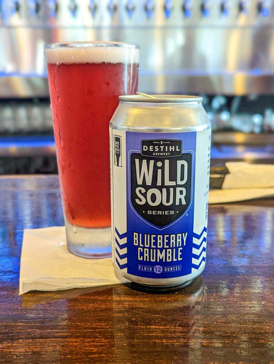 DESTIHLbrewery's tweet photo. Treat yourself to this seasonal beer with a vibrant color, sweetness & spice reminiscent of the flavors in the classic dessert! Locate it near you with our Beer Finder: https://t.co/h0r7JQbFHJ
#BoycottBland #BlueberryCrumble #WildSourSeries #DestihlBrewery
📸 Untappd: Todd O. https://t.co/Gy3j9XVznI