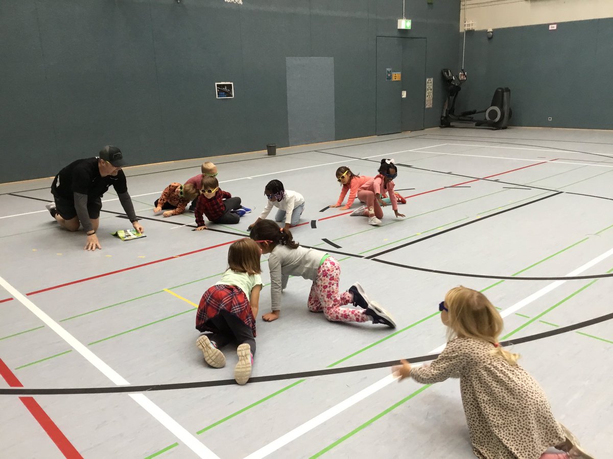 Had a blast sharing my movement story, “Cool Duck and The Magic Sunglasses” with my Pre-Primary class today. #FISW #PhysEd