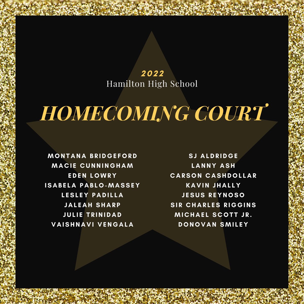MrsWeltyHHS's tweet photo. Congrats to the 2022 HHS Homecoming Court! https://t.co/dwyfXPWE6r
