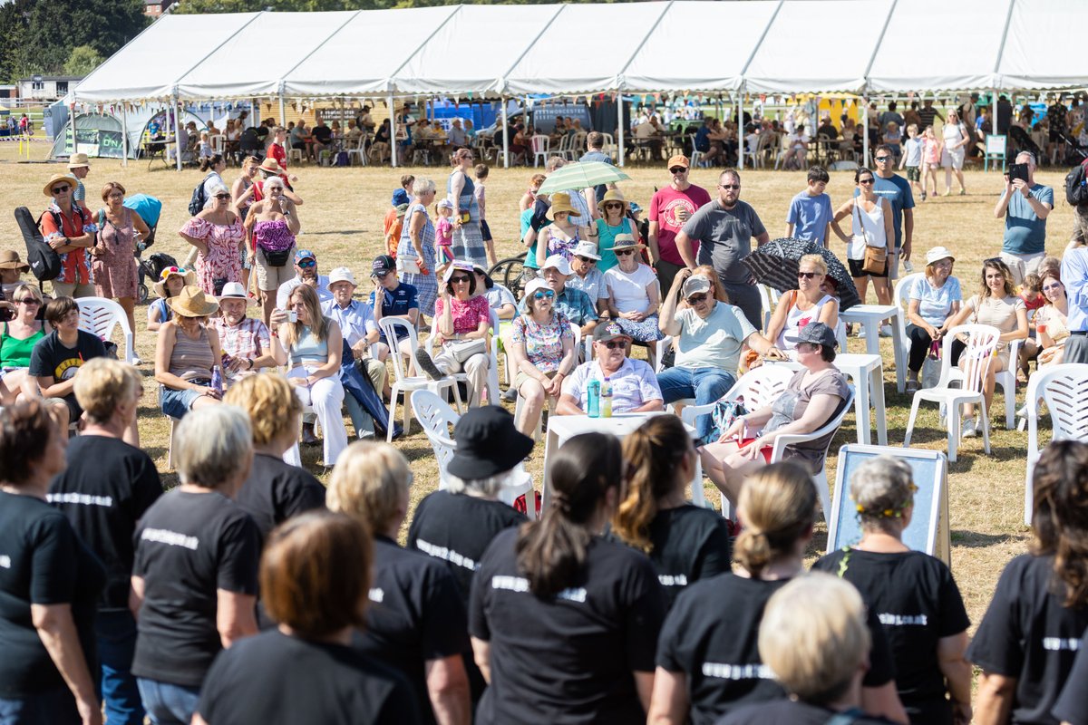 WorcShow's tweet photo. One of the most uplifting moments at the Show this year was the amazing performance from Got 2 Sing.  
Image credit to Andy Burton - thank you https://t.co/uYugA3T1D3