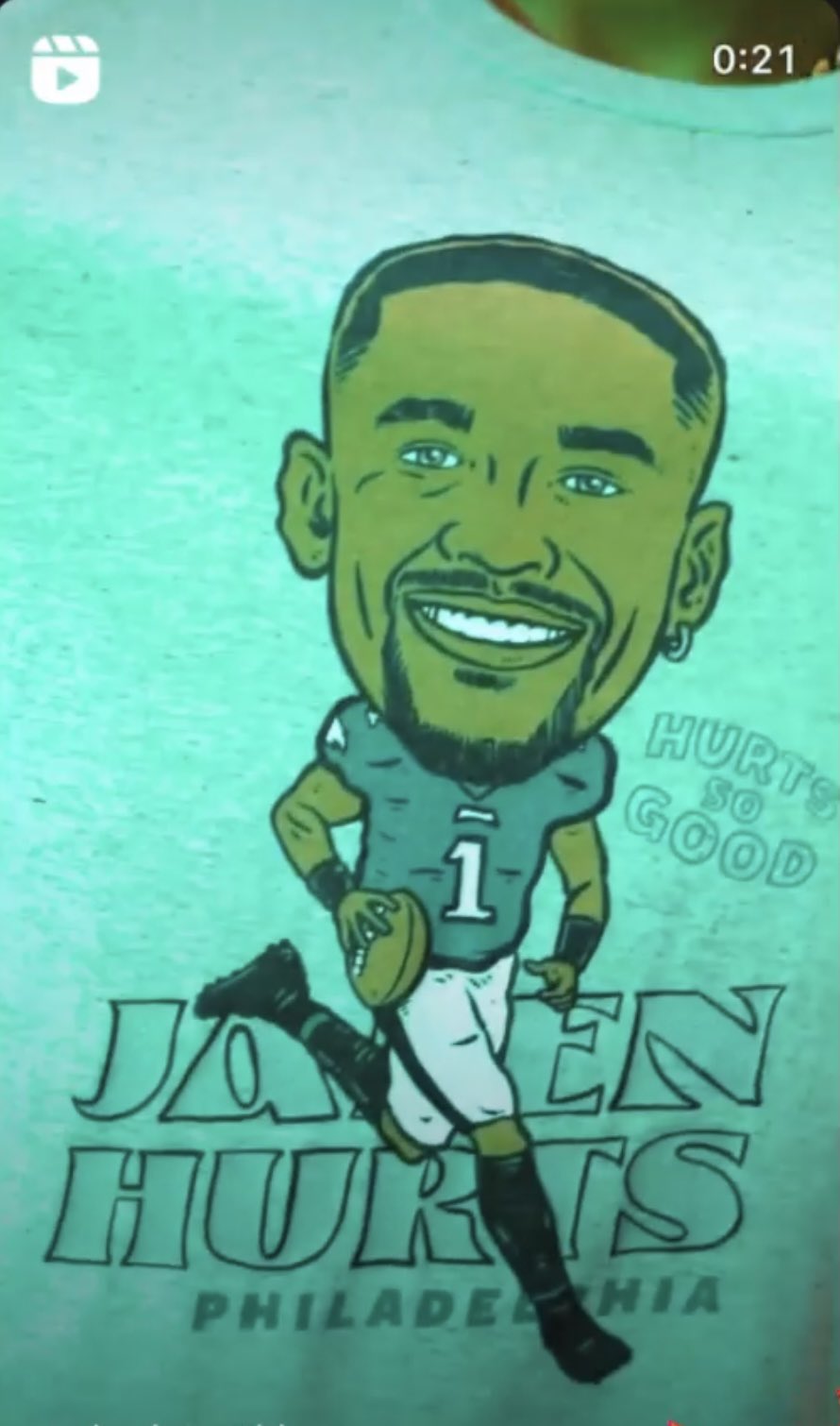 NFL to donate all proceeds from Eagles underdog T-shirt sales to Philly  school fund