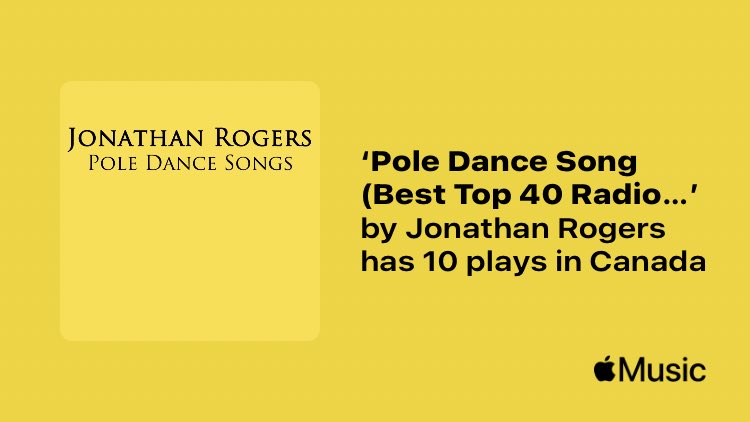 OfficialJRogers's tweet photo. Just passed a new Milestone on @AppleMusic. Thanks for listening!
https://t.co/OS6Gk8t40M https://t.co/luIUxiVpPW
