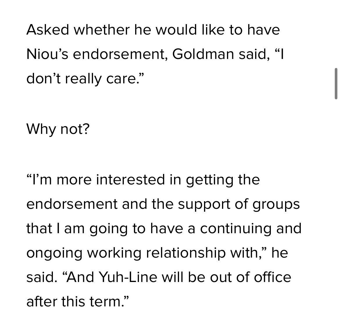 yuhline's tweet photo. Wow…What a classy guy. 

Btw…Still going to be a constituent. Still going to be part of my community. :) https://t.co/KUKiz6AMuD