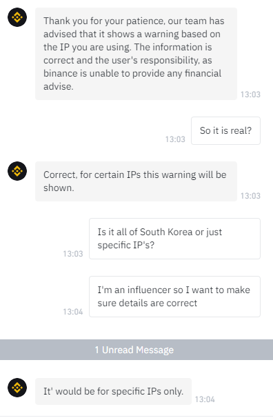 JesusMartinez's tweet photo. BREAKING NEWS : I just got CONFIRMATION from @binance that they HAVE issued a warning on certain IP's AGAINST $LUNA 2.0.

#LUNA is NOT $LUNC. It has NEVER been more important to make that distinction.

RETWEET TO SPREAD THE MESSAGE! https://t.co/hVsJGtOOca