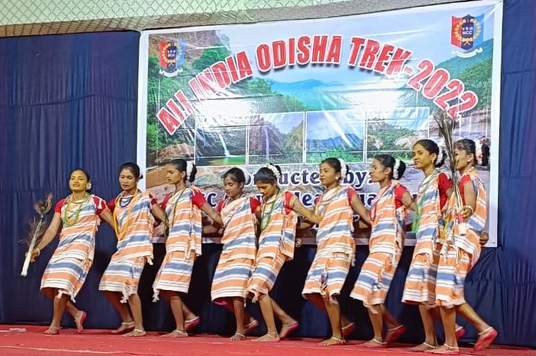NCCDteOdisha's tweet photo. #NationalCadetCorps
Glimpses of First Day of Odisha Trek. Welcome address by Gp Cdr Sambalpur, Awareness on First Aid by Red Cross and cultural show by Department of Culture and Tourism. 
@GovernorOdisha
@Naveen_Odisha
@HQ_DG_NCC 
@DHE_Odisha https://t.co/Ttfc88ZWT0