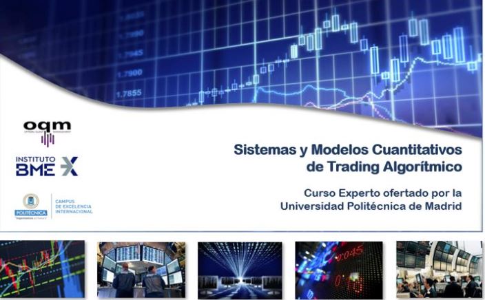 adm_TS's tweet photo. Un año más nos complace presentar las novedades del curso UPM: "Sistemas y Modelos Cuantitativos de Trading Algorítmico". El webinar tendrá lugar el Miércoles 28 de Septiembre a las 19:00 h. Reserva tu plaza en este enlace: https://t.co/Z2JR79cA52 https://t.co/6PmqBeKNrw