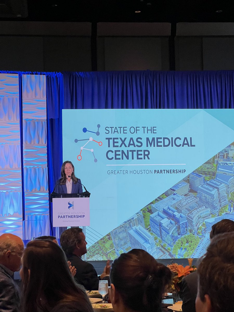 TXMedCenter's tweet photo. What a great welcome from Katie Pryor, Chief Development Officer and SVP of @GHPartnership!
#stateoftmc2022 #stateoftmc https://t.co/CmGwsGKrNW