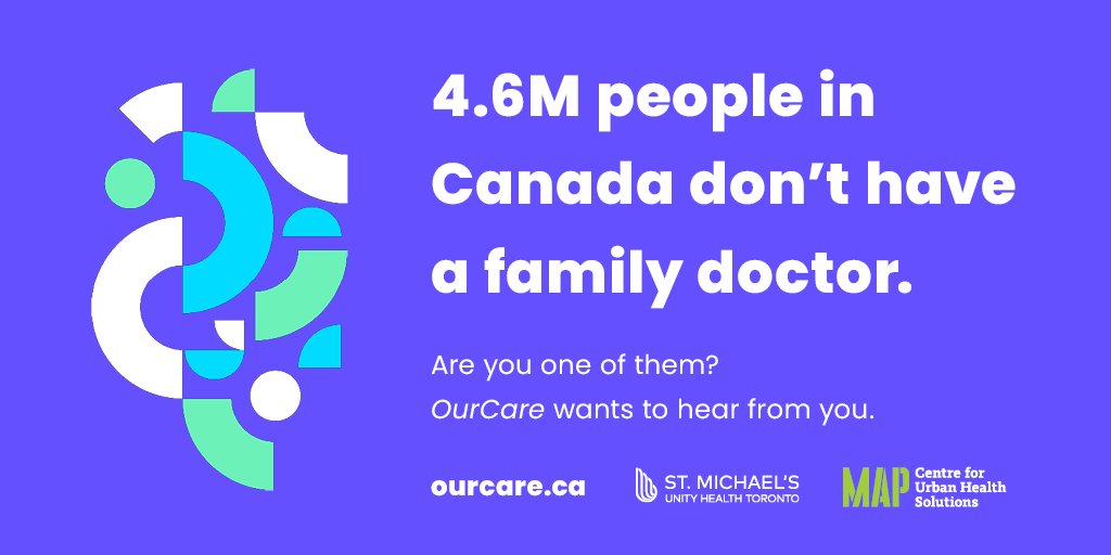 📢📢📢Today our team @MAP_Health @masslbp are launching the largest-ever initiative to engage the public about the future of primary care in Canada OurCare.ca Our system needs to improve. We want YOU to help shape what better looks like What's at stake? A lot🧵