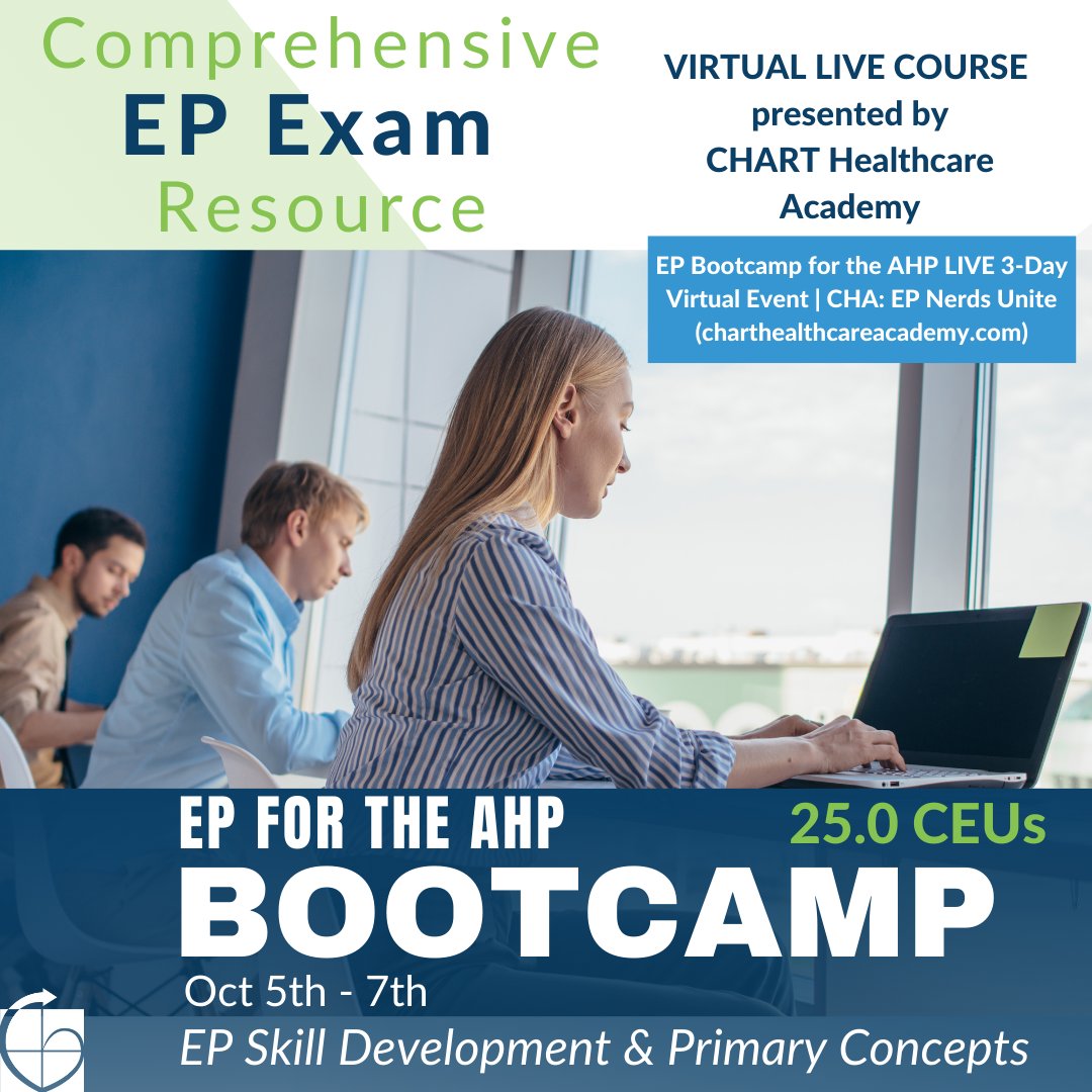 ChartAcademy's tweet photo. EP Bootcamp topics:
💯Pacing
💯PVC localization
💯Echo (ICE)
💯Baseline Intervals
💯Tachycardia Mechanisms
💯Connectology
💯& more!
Only a few seats left!
https://t.co/loIXy4ozlI
#EPeeps #VivaEP #EPcourse #LearnEP #arrhythmia #afib #cardiology #cardiacelectrophysiology #EKG https://t.co/TZVVgglllE