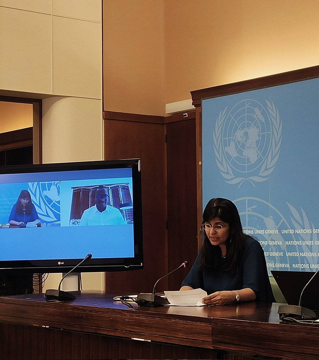 Taheri_Movement's tweet photo. Acting @UN High Commissioner for Human Rights Nada Al_Nashif today expressed alarm at the death in custody of #MahsaAmini - detained by #Iran’s “morality police” enforcing strict hijab rules - and the violent response by security forces to ensuing protests
#مهسا_امینی
@UNGeneva https://t.co/vbr9sSIX1i
