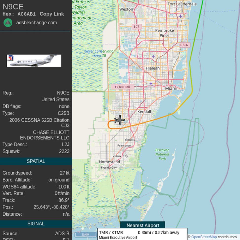 CelebJetTracker tweet picture