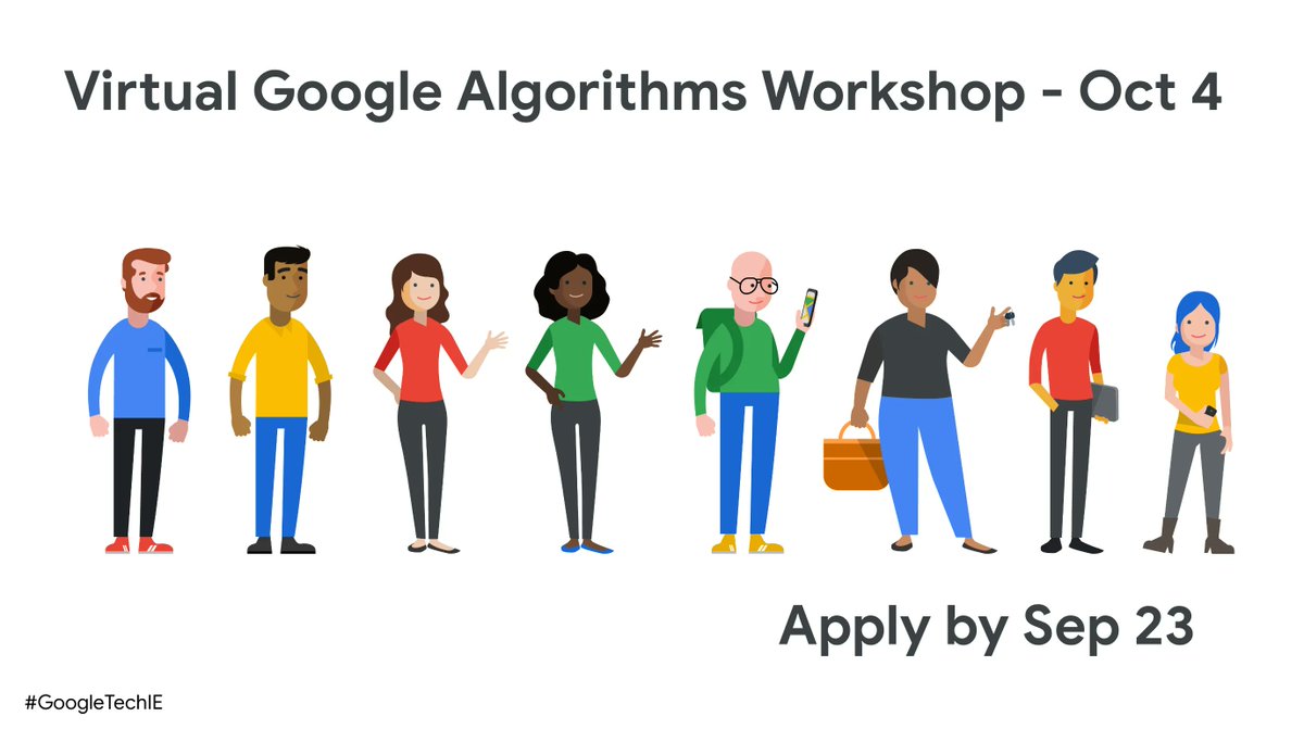 jennski's tweet photo. Hope to see a lot of interest in our virtual Algorithms workshop on Oct 4. Apply for a place by Sep 23. https://t.co/oPHjci5XIu @AthloneIT @AitFaculty #GoogleTechIE https://t.co/vBtVO1REMi