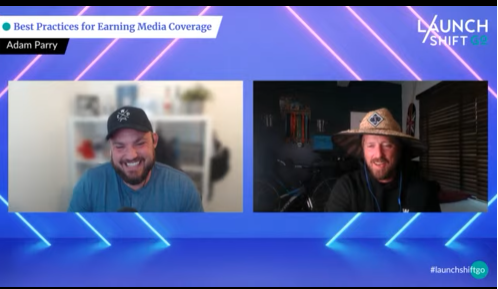 EventNation4u's tweet photo. 3rd day at Launch Shift Go event tech webinar. @punchtownparry &amp; @mattcoyne spoke on how to nab media coverage. Best tip? Ask editors for their media calendars, then shape pitches to what they're looking to cover in the future.Thanks, Adam! #eventtech #eventtechnology #eventprofs https://t.co/SO2YgFaW9V