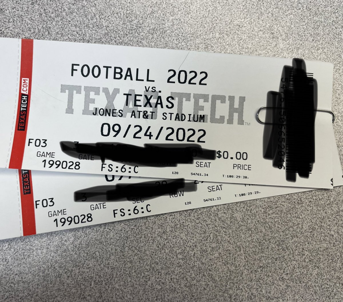 DoubleT973's tweet image. 🚨 Ticket Giveaway 🚨 

Texas Tech vs. Texas football game has been deemed a sellout. 

We’ve got a pair of tickets to giveaway!

If you want a chance at the tickets:

1. Follow us on Twitter
2. Like this tweet
3. Retweet this tweet

Good luck and horns down!