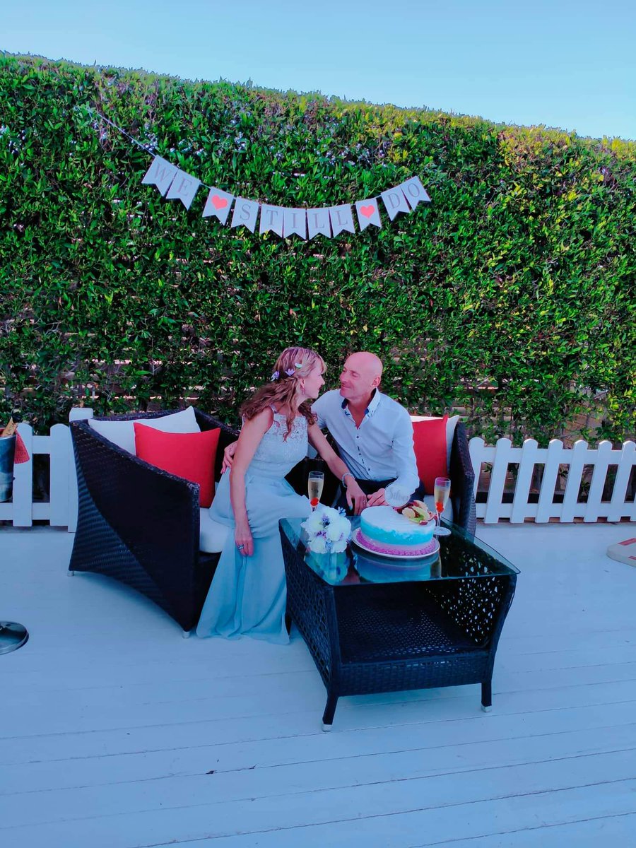 KarenLCollins's tweet photo. So today me and Paul renewed our vows in beautiful Sharm-el-Sheikh shared with some dear friends from the hotel. #rixossharm #rixosmoments https://t.co/gpfwtR8dII