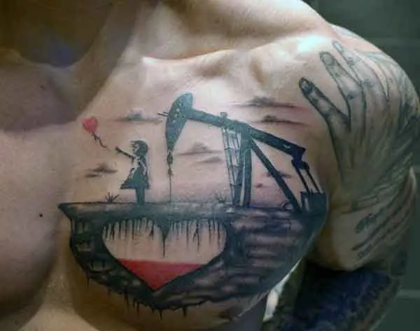 BUSSY QUEEN on Twitter today im obsessed with oil rig heart tattoos  httpstcokqZEbPE2fa  Twitter
