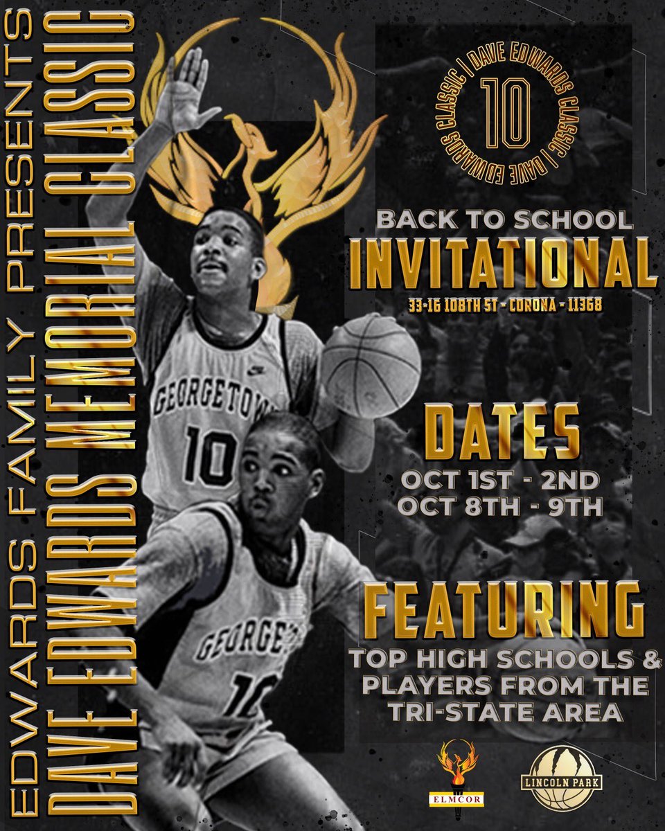 Elmcor's tweet photo. The Edwards Family have partnered up with @elmcor & @lincolnparkclassic to present to you the Dave Edwards Memorial Classic Basketball Tournament.
#Elmcor #Elmcorbasketball #AAUbasketball #Queensbasketball #Ballislife #DaveEdwards #Elmcorhoops https://t.co/BckC5BZ8Yi