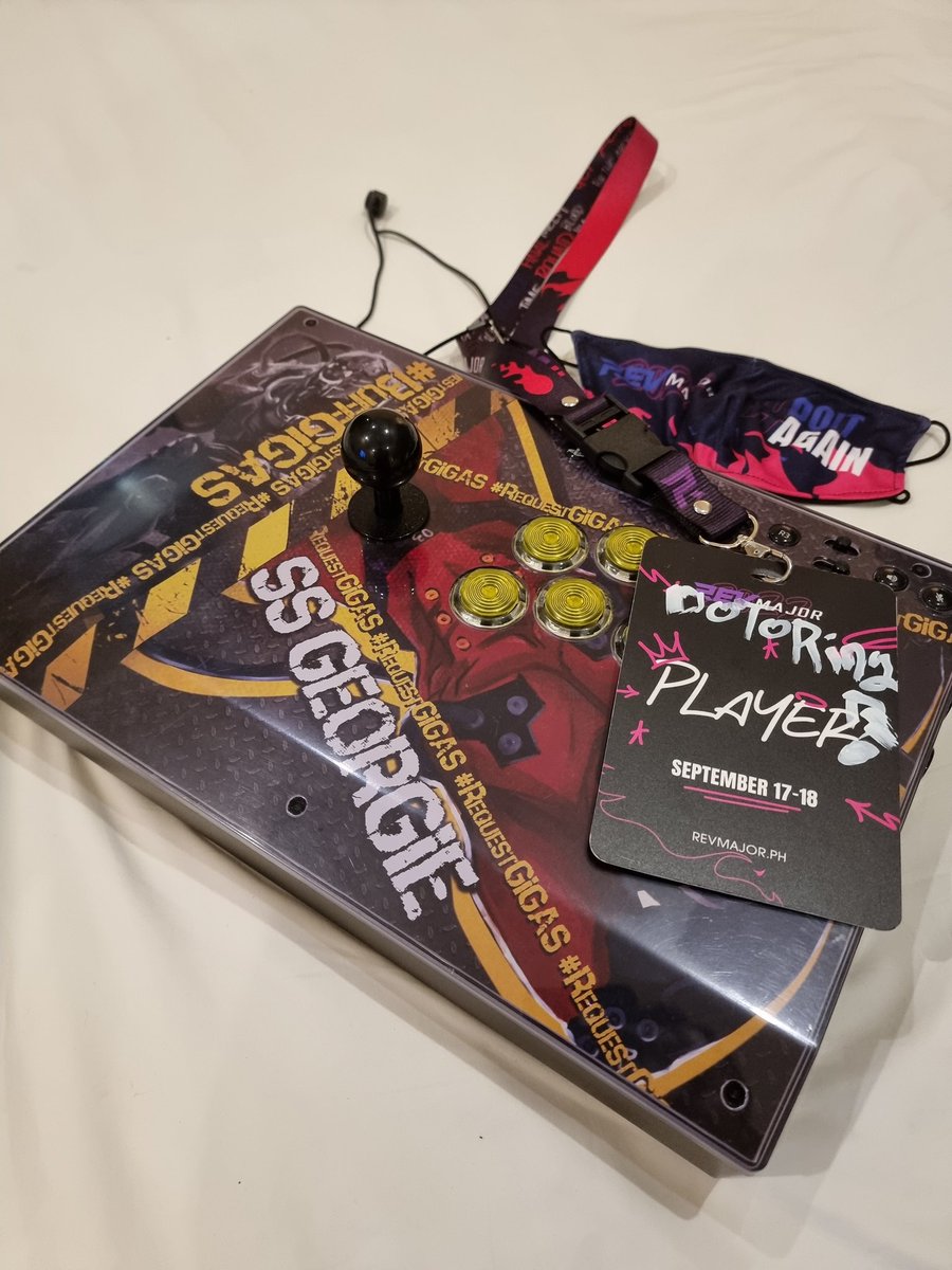 SSGeorgieTK's tweet photo. One of the best 2 days of my life...

Finished at 33rd place on REV Major Philippines 

Also got a signed players pass from my favorite Gigas player.

@dhotoring 씨 감사합니다

#GigasPilipinas
#TEKKEN7
#REVMajor2022 https://t.co/tSD4IFqNXc