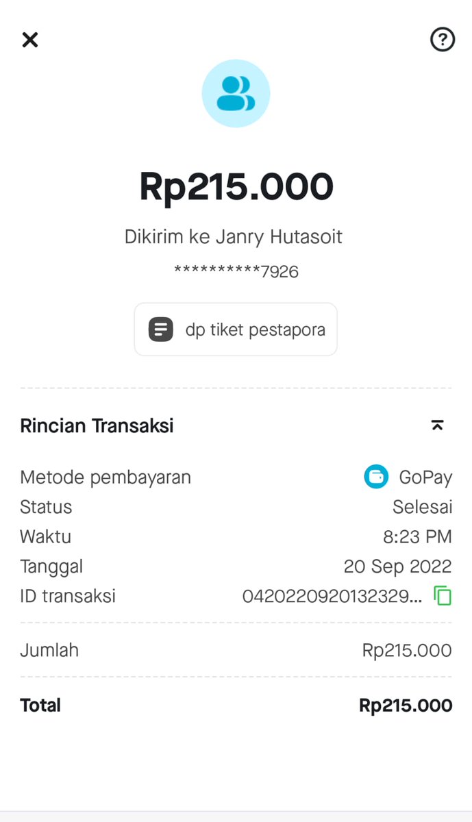 lilkidutski's tweet photo. HELP RT! JANGAN ADA YANG BELI SALE TIKET DIA. PENIPU ANJING, TEMEN GUE KETIPU SAMA DIA. SEMOGA LU GA BISA BERAK SEBULAN KRN UDAH AMBIL DUIT ORANG. 089509487926 NOMOR GOPAY DAN KESAMBUNG SAMA WHATSAPP @Janry_htst

#Pestapora2022 #pestapora https://t.co/qtZgJSmloZ