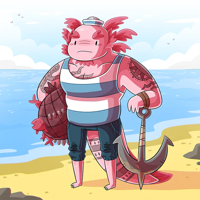 Abtheb over Tumblr made a 3D version of Axelander!(check our the link to the animated version in the comments! :D) 