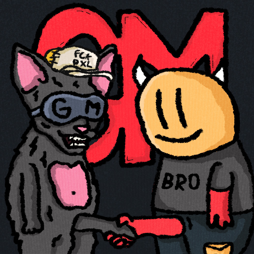 <a href="/CetsOnCreck/">CetsOnCreck is now CETS</a> 🤝 <a href="/BluntDegensNFT/">Blunt degens club | 🅱️</a> 

Another GM COLLECTION sneak-peak

gmblunt.xyz (request)

🅱️