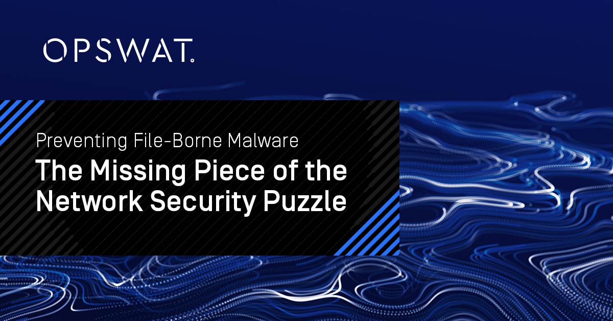 OPSWAT's tweet photo. Did you know malware hidden in content can bypass your network defenses? Download our whitepaper and learn how to protect your organization from malicious traffic: https://t.co/kcRcaOjvCn https://t.co/6reeqiGScK