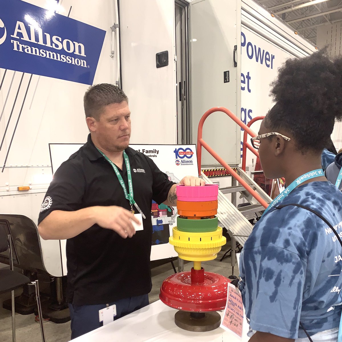 JACentralInd's tweet image. Companies like @AllisonTrans in #Indy participate in @JACentralInd #JAJobSpark. Thank you for being committed to a better workforce and community.