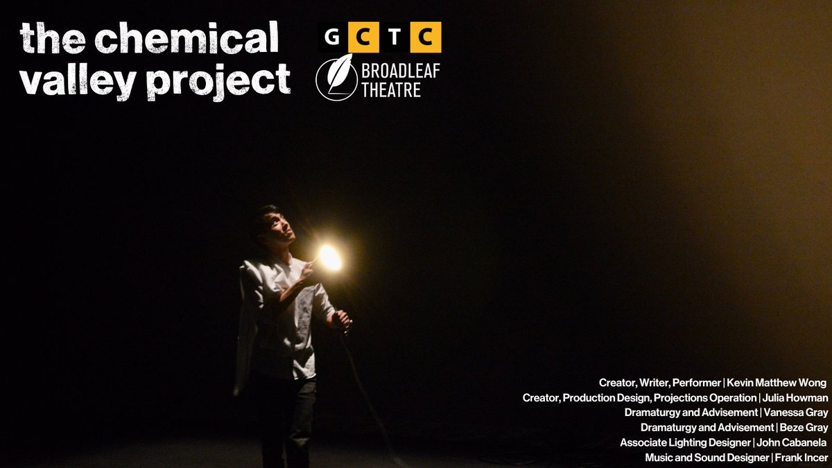 Previews for "The Chemical Valley Project" start tonight, and the show opens on Thursday. 

Get your tickets at gctc.ca/shows/chemical… - you don't want to miss this! 

If you're seeing the show this week, be sure to tag us on social media and use the hashtag #gctcCVP