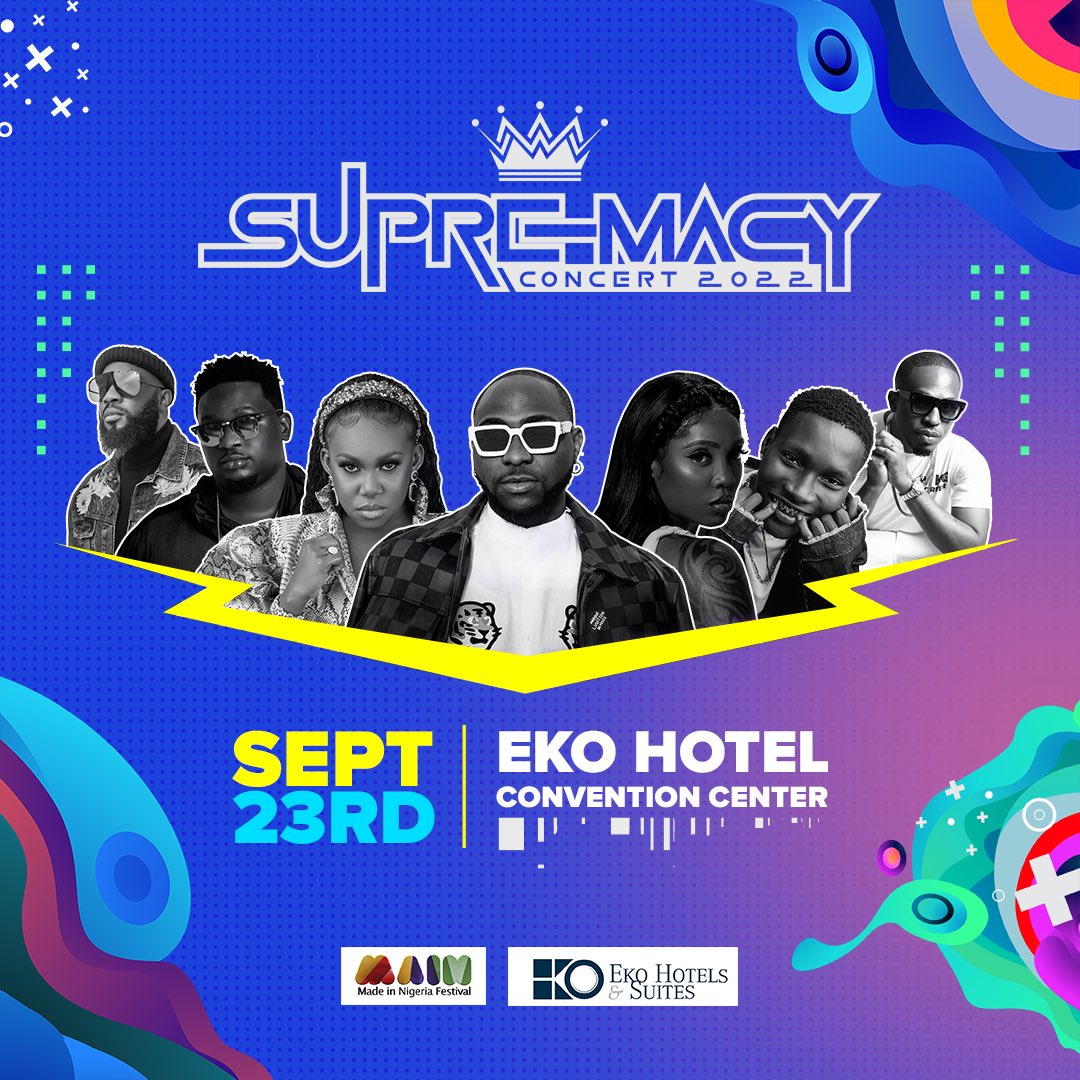 Praiz8's tweet photo. Letโs get lit ๐ฅ this friday #supremacyconcert https://t.co/mMrzdDdvEf