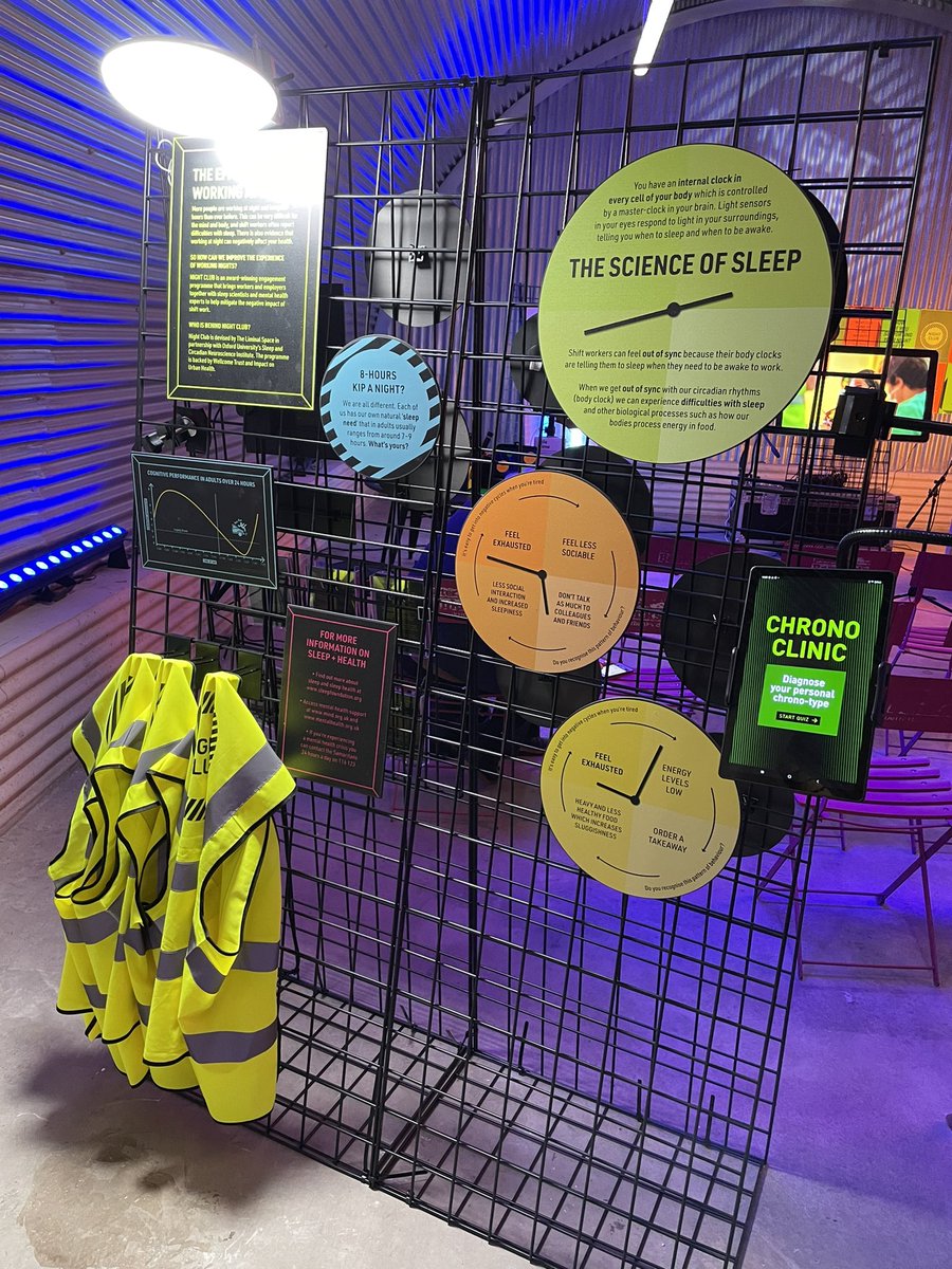 AtticusPartners's tweet photo. What is the link between #Sleep and #Health? Learn all about it and the steps our client @TheLiminalSpace is taking to improve the health of #NightShift workers at their #LondonDesignFestival pop up event, until 25/09! #TheForgottenShift https://t.co/eLFcTUijaY