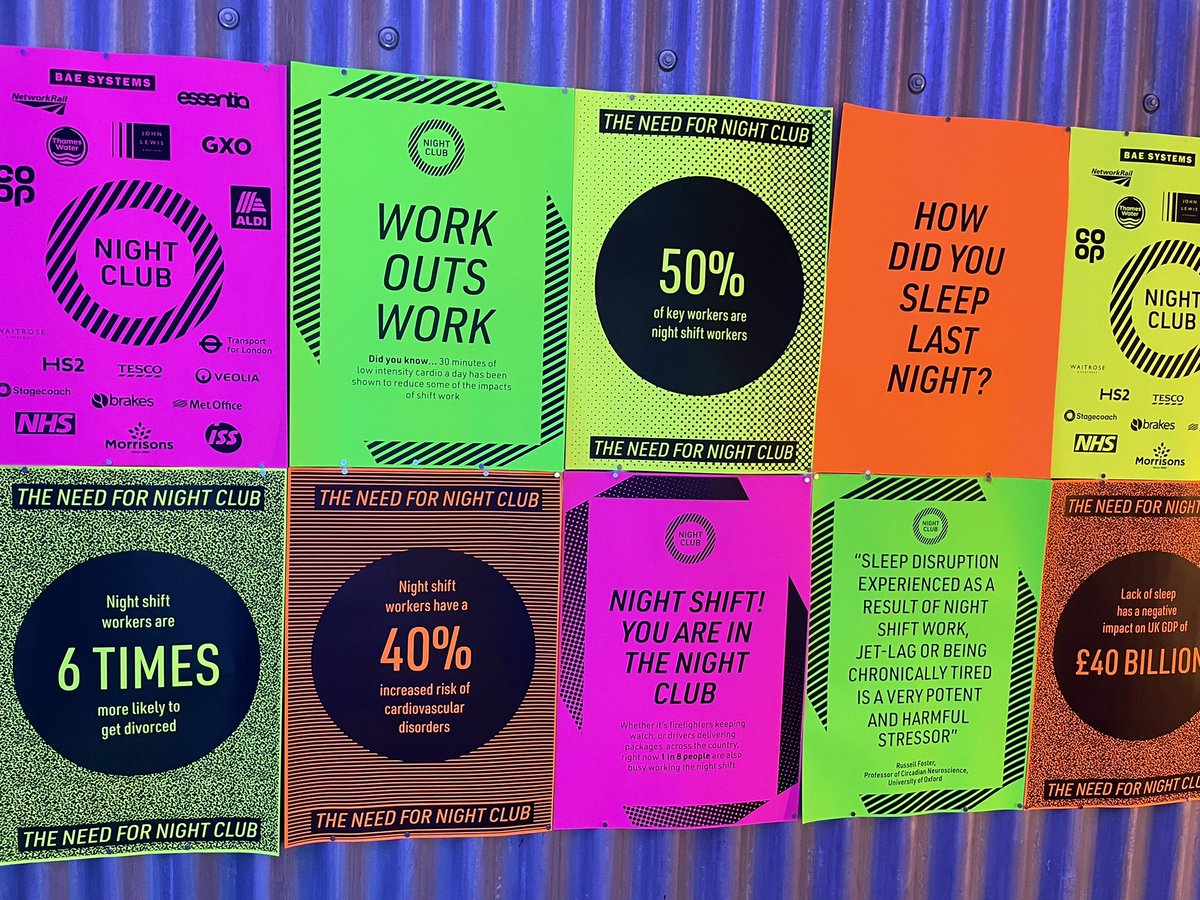 AtticusPartners's tweet photo. What is the link between #Sleep and #Health? Learn all about it and the steps our client @TheLiminalSpace is taking to improve the health of #NightShift workers at their #LondonDesignFestival pop up event, until 25/09! #TheForgottenShift https://t.co/eLFcTUijaY