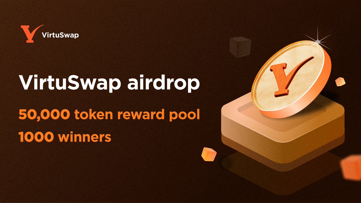 One gas fee. One price impact. One swap fee.
 
With <a href="/VirtuSwap/">VirtuSwap | AI-powered DEX ⚙️</a> traders can swap at costs about 30% lower than on other #AMMs, and LPs get returns about 10% higher.
Join the first <a href="/VirtuSwap/">VirtuSwap | AI-powered DEX ⚙️</a> #airdrop on Telegram t.me/official_virtu… and contribute to the future of DEXes! #DEX