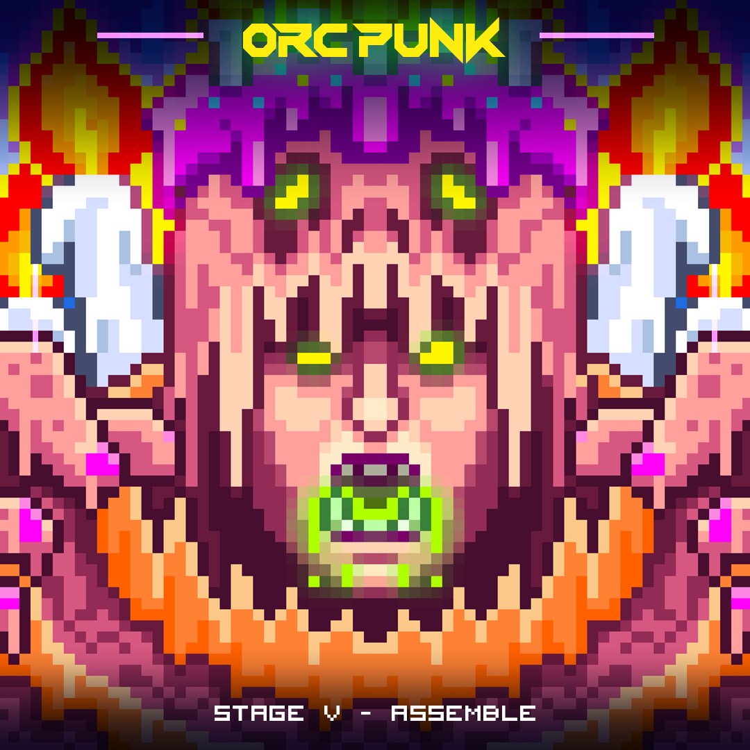OrcPunkNFT's tweet photo. Beware of this female mutant! So now the 5 mutants have made their appearance, stay tuned for when they will be released!

#orcpunk #nft #nftart #PolygonNFT #opensea  #pixel #nfts https://t.co/SaKLw7aB1u