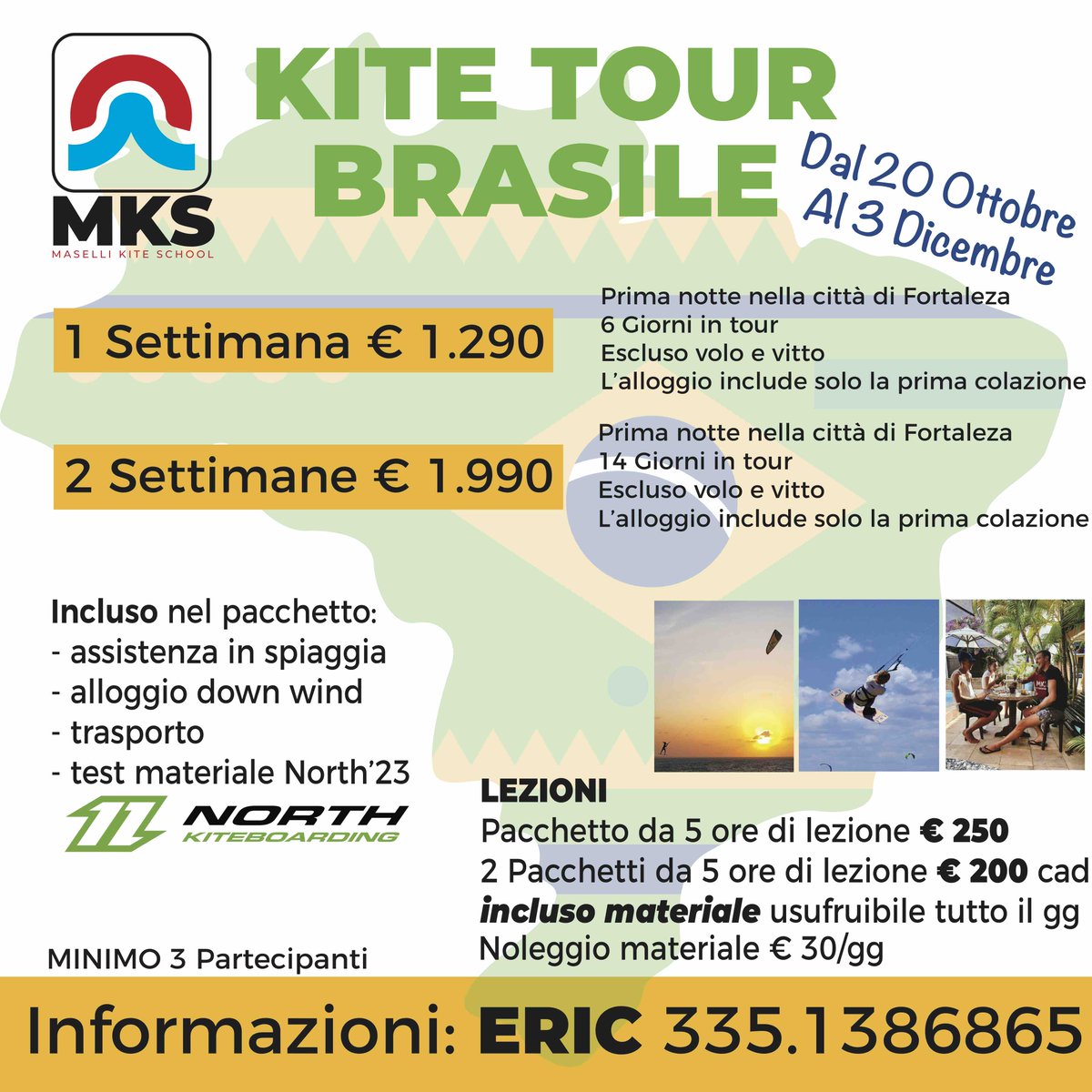 MKS_kite's tweet photo. Il Brasile ti aspetta... parti con noi! https://t.co/TdXjzfrHhk