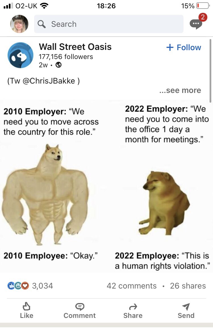 laurswalsh's tweet photo. Thought I’d give LinkedIn a second chance so went on it and this is the first thing I see!!! How anyone wants to be part of this app and it’s whole culture is beyond me https://t.co/j1bhCbEXB5