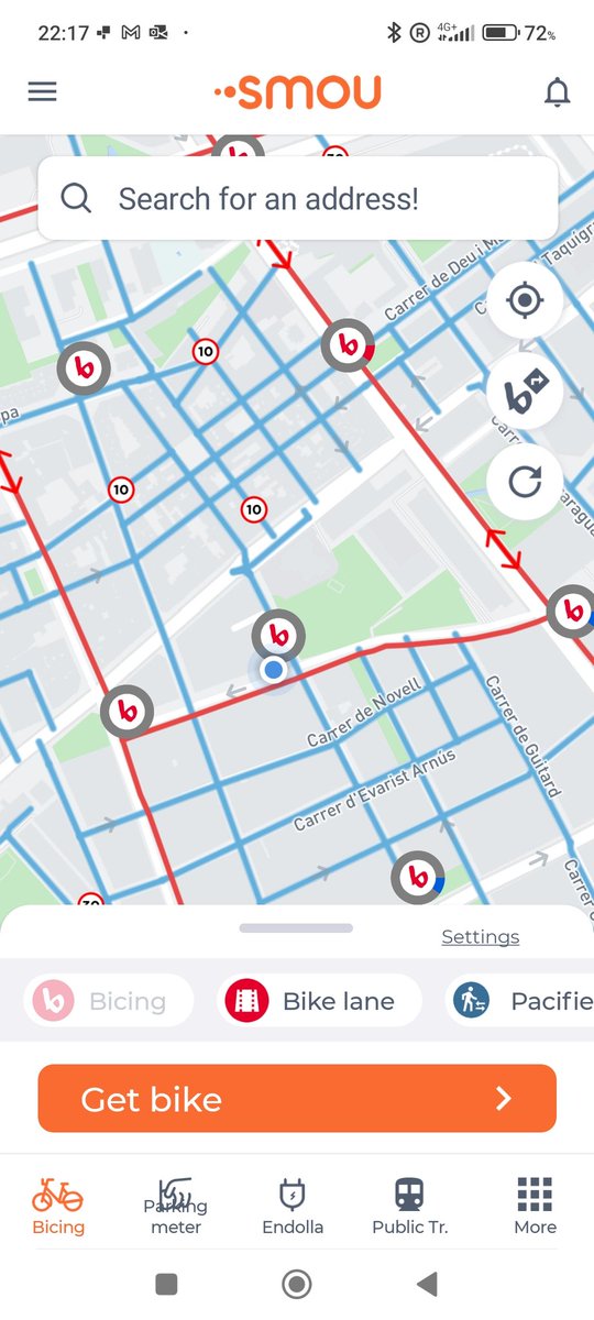 uriulet76's tweet photo. Això és una vergonya. Tot buit una altra vegada en totes les estacions properes. Sou un desastre. @bicing https://t.co/3tNSpUBtdM